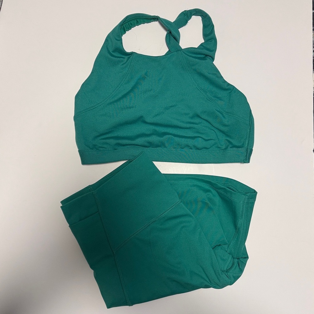 All in Motion Women's Teal Bike Shorts